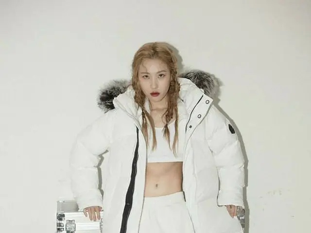 Former Wonder Girls Sunmi, photos from singles.