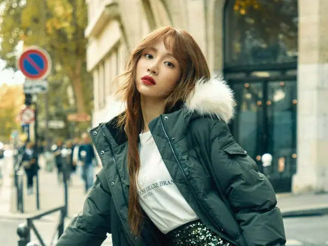 EXID HANI, released pictures. DAZED KOREA. Additions.