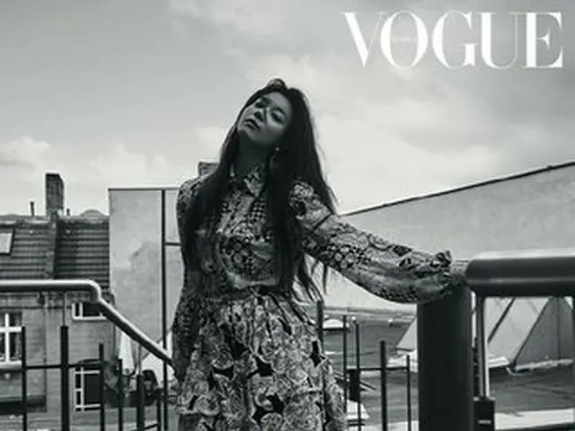 Actress Han Hyo Ju, released pictures. VOGUE KOREA.