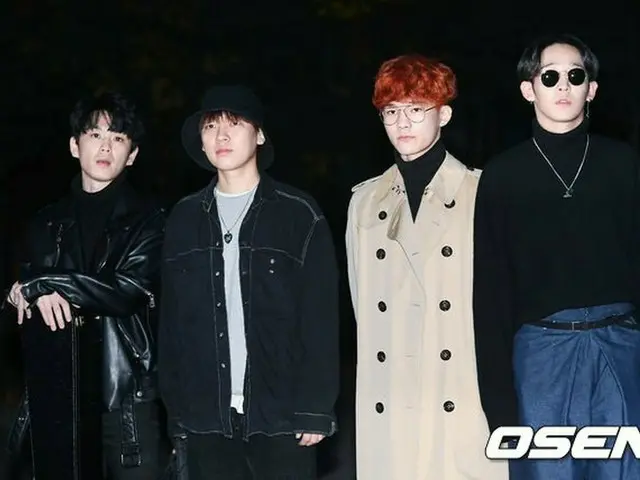 South Club, led by Nam Tae Hyeong, arriving to work. Music Program "Music Bank" 