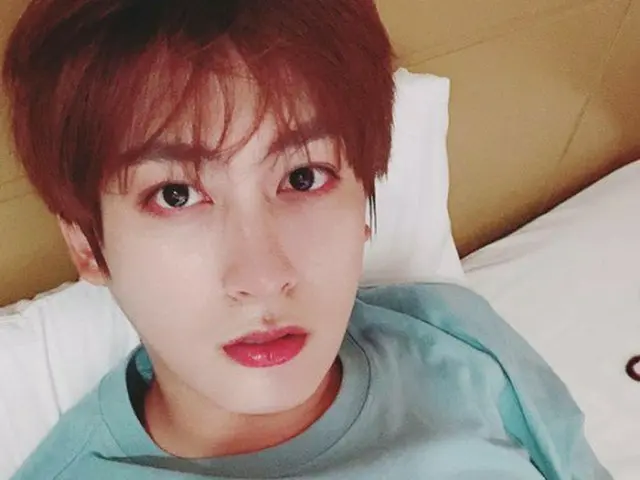 Block B JaeHeo, reported 12 hour delay due to Typhoon No.26 "Returned Safely".