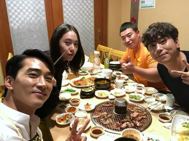 【G Official】 Actor Song Seung Heon, OCN TV Series ”player” Revealed the stateof the dinner party wit