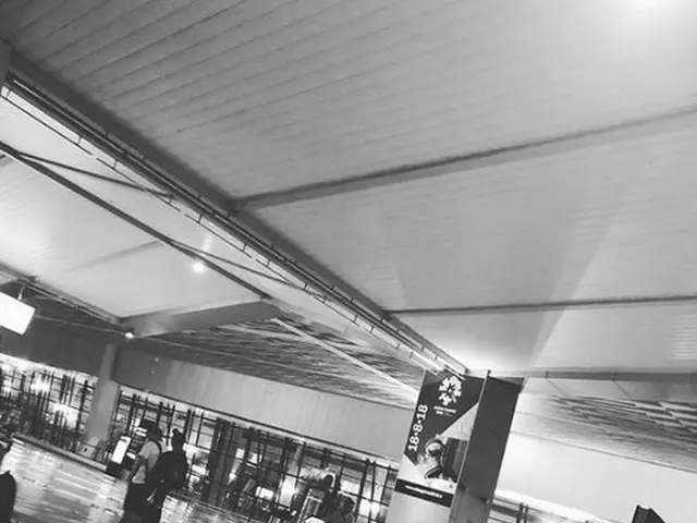 Actor Lee Jung Seok who is stuck in Jakarta, Indonesia, reports on his own SNS. 