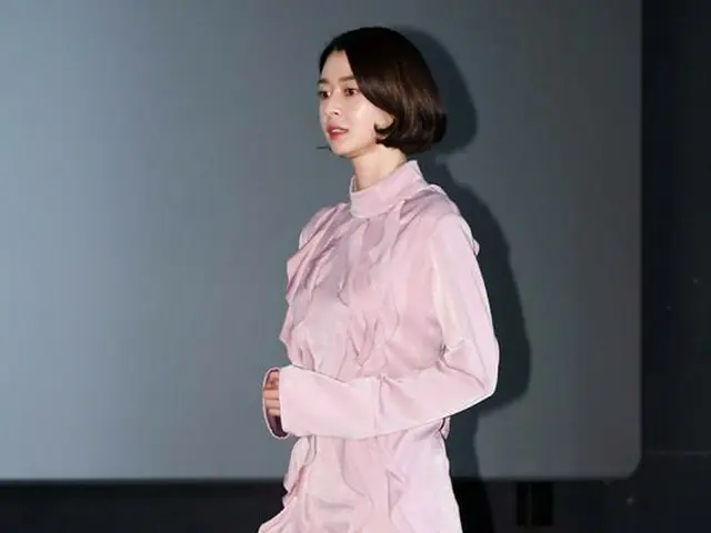 HELLOVENUS Nara, attended the press distribution preview of the movie 'The World