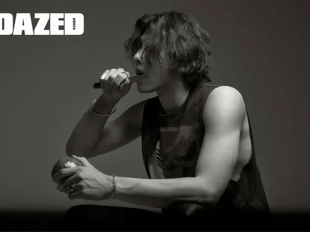 Singer Park Hyo Shin, released pictures. DAZED.