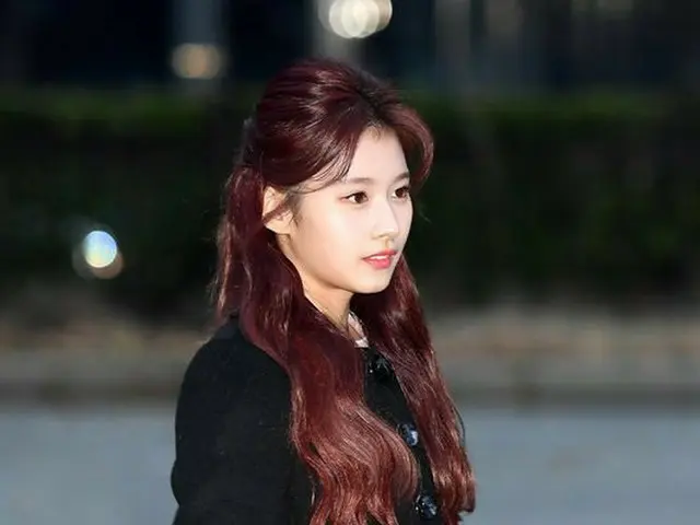TWICE Sana, arriving to work, Music Bank.