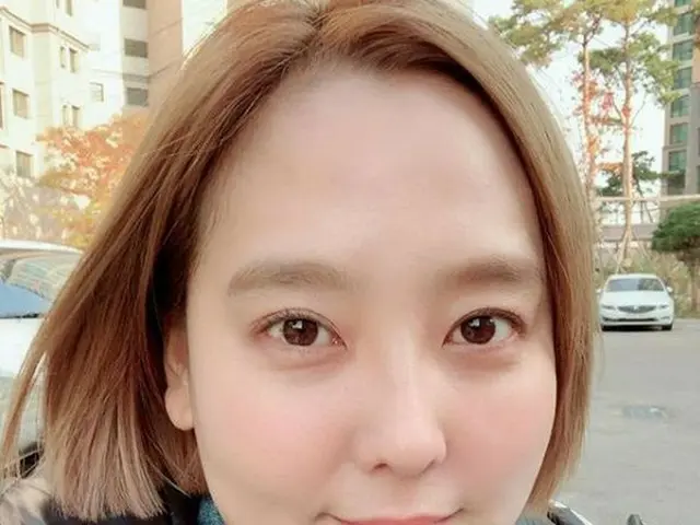 CSJH The Grace former member actress Dana, selfie in which beauty improves with 