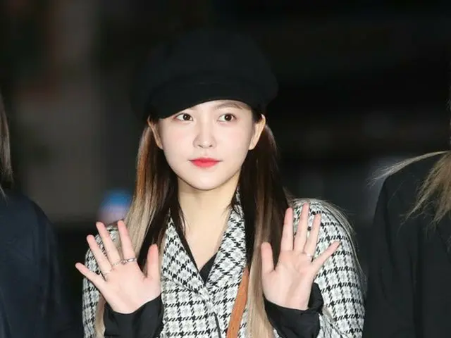 Red Velvet, "Music Bank" comeback. Seoul Yeouido