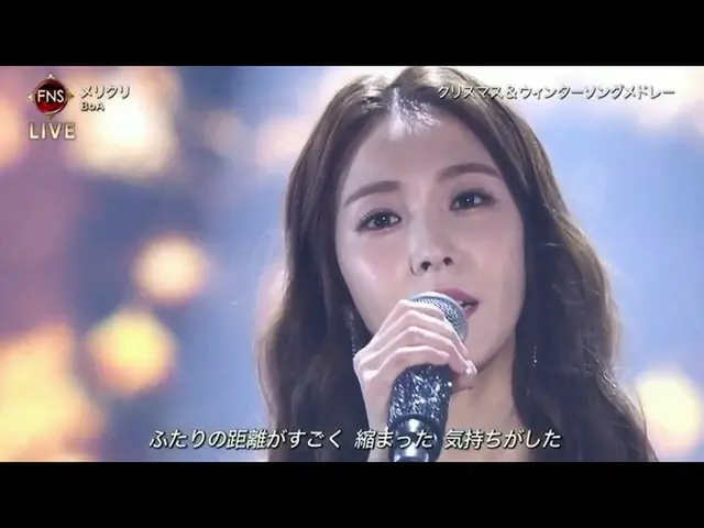 BoA, today's stage in Japan. .