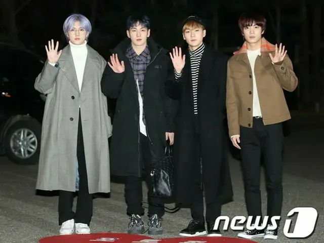 NU'EST W, arriving to work KBS ”Music Bank” Seoul · Yeouido on the 7th.