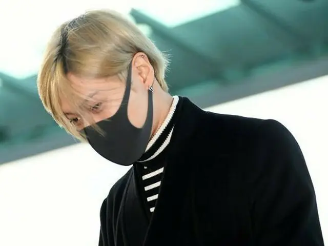 SHINee Taemin, departure to Bangkok due to schedule. Incheon International Airpo