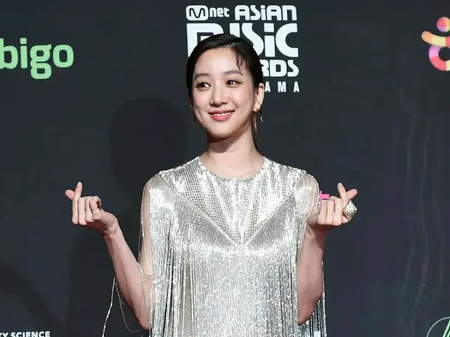 Actress Jung Ryeo Won, ”2018 MAMA PREMIERE in HONG KONG” Red carpet. Hong Kong ·Asia World Expo Aren