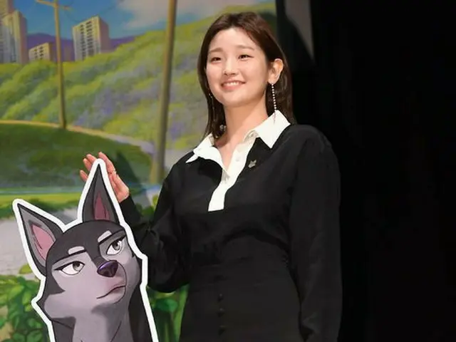 Actress Park SoDam attended production meeting of animated movie "Under Dog".
