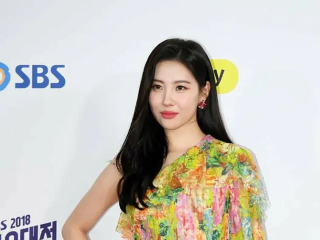 Sunmi, "2018 SBS Gayo Daejejeon" Attended the Red Carpet Event. On the afternoon