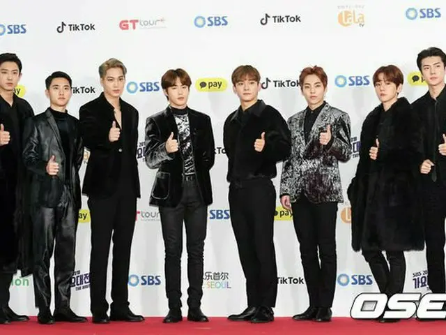 EXO, "2018 SBS Gayo Daejejeon" Attended Red Carpet Event. On the afternoon of th
