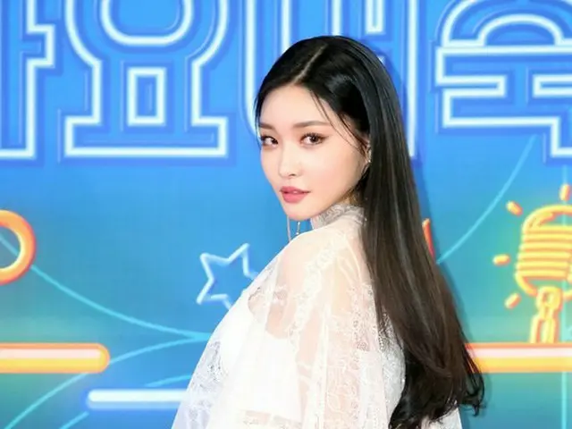 CHUNG HA, attended "2018 KBS Gayo Daechukje" red carpet event. On the afternoon 