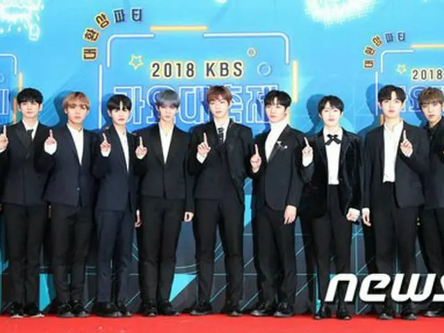 WANNA ONE, "2018 KBS Gayo Daechukje (Song Festival)" Red Carpet Event. On the af