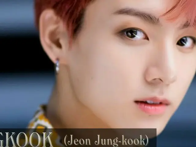 BTS Jung Kook, 2nd place with "the most handsome face of 100 people 2018". . The