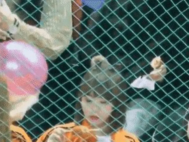 I dedicate a hot dog at Idol Athlete Games record IZONE MIYAWAKI SAKURA.