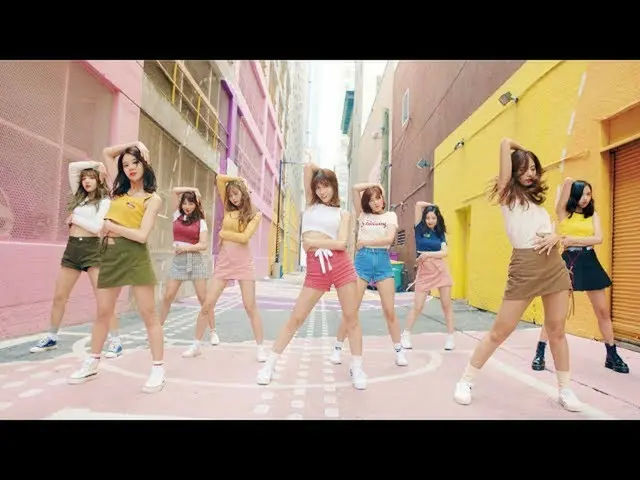 TWICE, "LIKEY -Japanese ver. -" Music Video is released. .   
