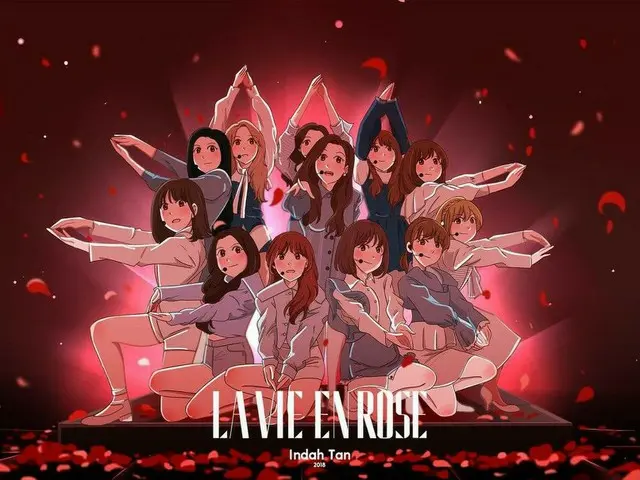 IZ*ONE fan art. Part 3.