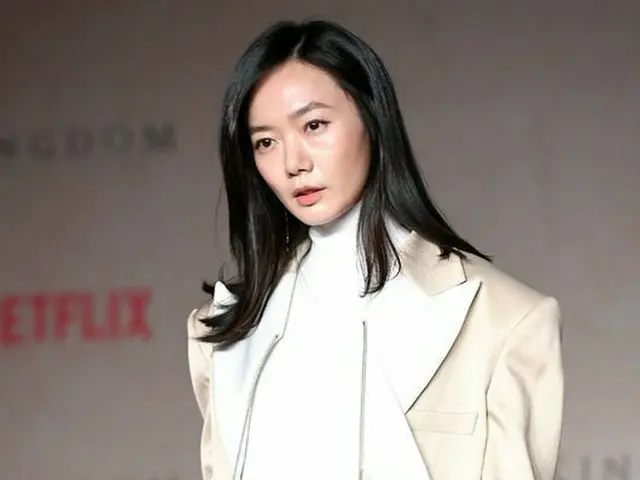 Actress Bae Doo na, attended the Netflix original TV series 'Kingdom' productionpresentation.