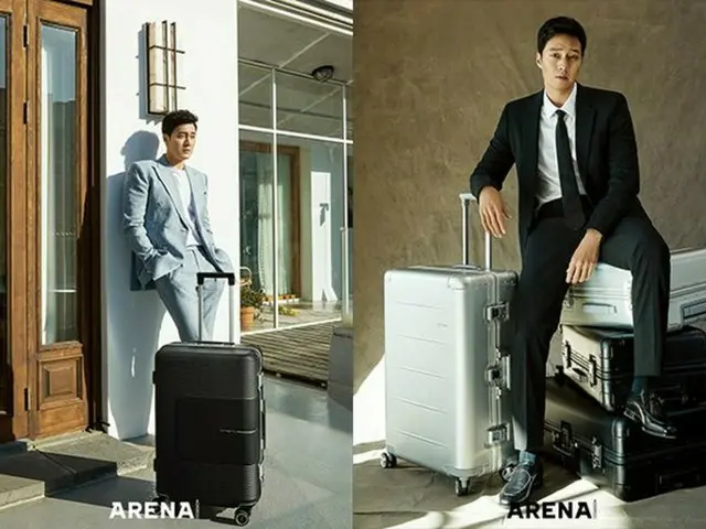 Actor So Ji Sub, released pictures. ARENA HOMME +.