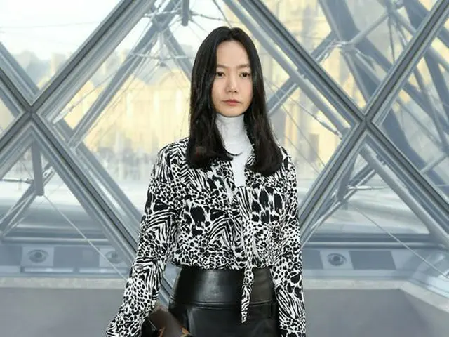 Actress Bae Doo na attended Paris Fashion Week ”Louis Vuitton” show. 5th (localtime). .