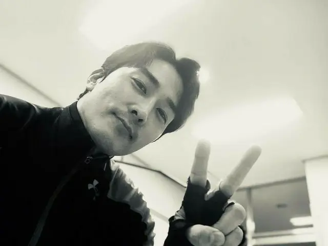 【G Official】 Actor Song Seung Heon, released photos when I exercised for thefirst time in a long tim