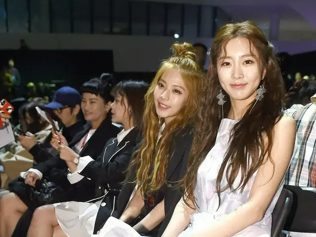 JUNIEL and Dalshabet Subin attend ”2019 F / W Seoul Fashion Week”. To the nextseat in harmony. 20 am