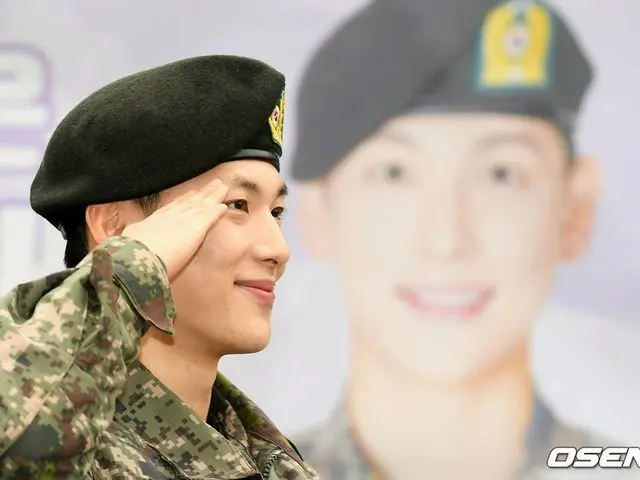 ZE:A. Im Siwan, military discharge. On the morning of 27th, Gyeonggi-do Kangju(Yangju) Mt.