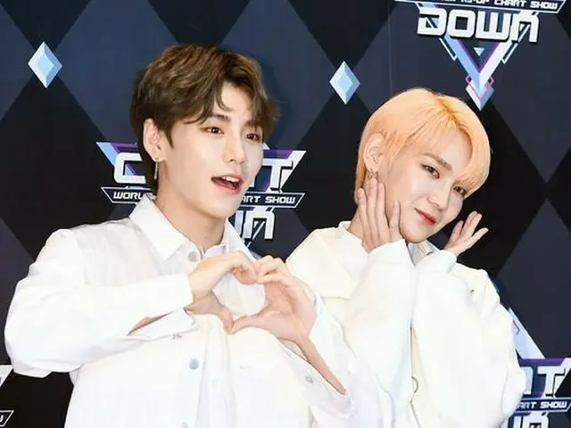 JBJ 95 attends the Mnet "M COUNTDOWN" rehearsal. .  
