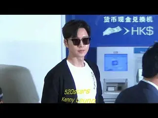 Actor Park Hae Jin Park Hae Jin, arrive in Hong Kong. Arrived Hong Kong Airport 