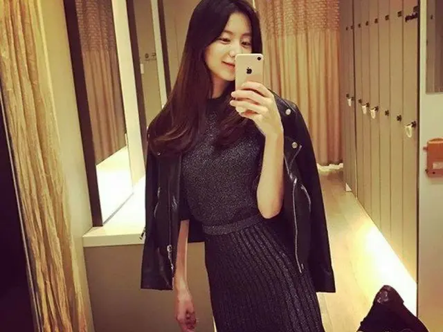 Actress Park Suzyen, updated SNS.