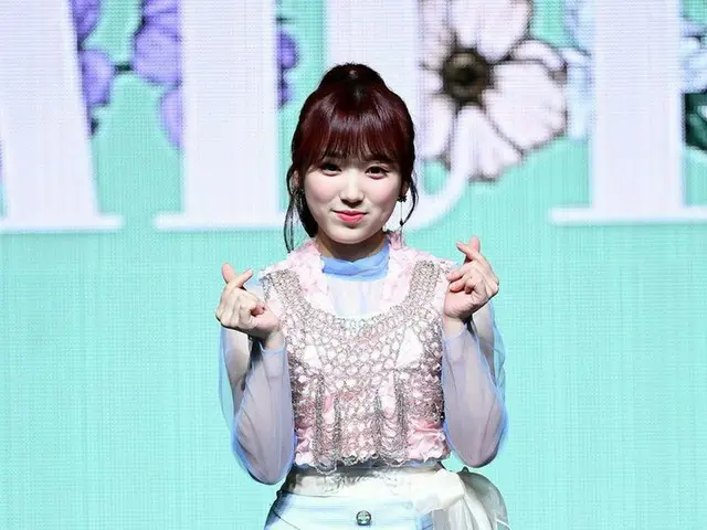 IZ*ONE YABUKI NAKO attends the 2nd mini album "HEART*IZ" showcase. 1st, Seoul ・ 