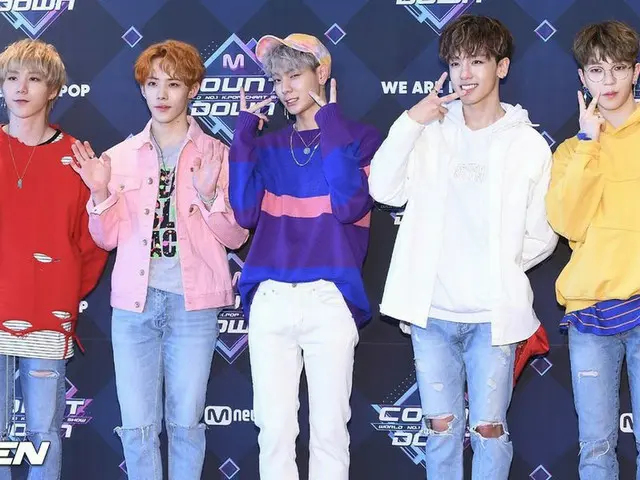 1 TEAM attends the Mnet "M COUNTDOWN" rehearsal. 4th afternoon, CJ ENM Center. .