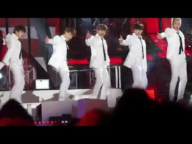 BTS, Hot Topic in 2014. . The stage of Intro and Danger.  ● This year, Dahi, a s