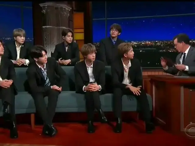 BTS JIN, good talk in the United States. .  ● Chairperson: I want to join BTS, h