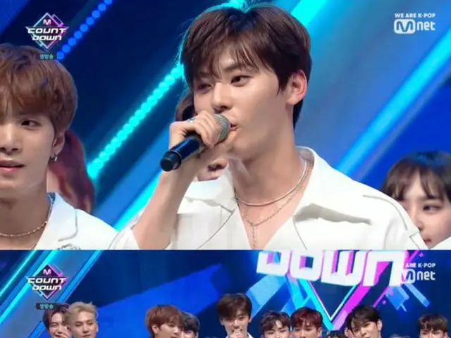 NU'EST, Mnet 1st with "M COUNT DOWN". . .  .