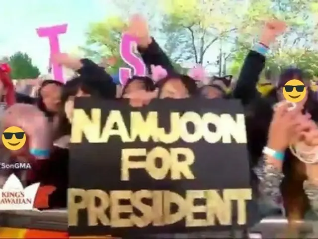 BTS, "Training" summary version 5 of the finished US tour.  ● "Namjung as presid