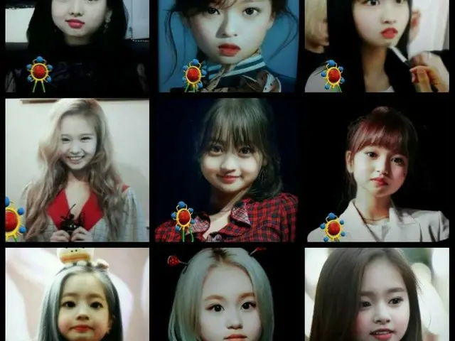 Young TWICE, Hot Topic in Korea. .  ● “Composition photo” instead of “Old photo”