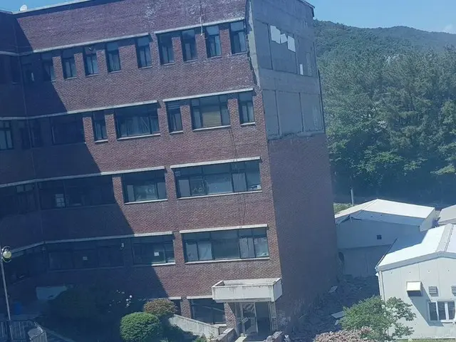 Busan National University in Korea, one person dies in an accident that the oute