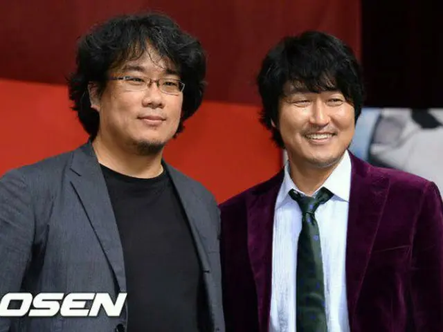 Today, the movie "Parasite" directed by Pong JUNHO who won the "Best Prize" at t