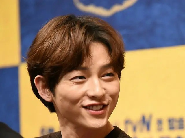 Actor Song Joong Ki, tvN New Earth-Sunday TV Series Attend "Asdal Chronicle" pro