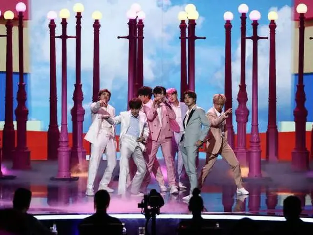 BTS, Celebration stage in "Britain's Got Talent" semifinals live broadcast on IT