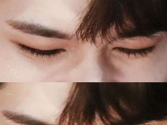 The broken WANNA ONE, members ONG SUNG WOO and Park Ji Hoon. "The eyelids are an