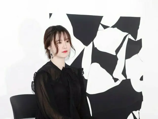 Actress Ku Hye Sun attends the "The world you do not have, I am jealous" exhibit