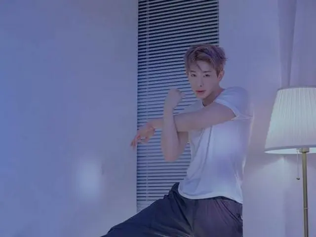 MONSTA X WONO, B-cut from ELLE.