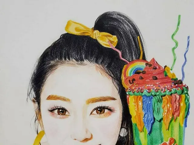 Red Velvet Surgi and IRENE drawn by Mr. Choi Jung Jin. Model who draws portraits