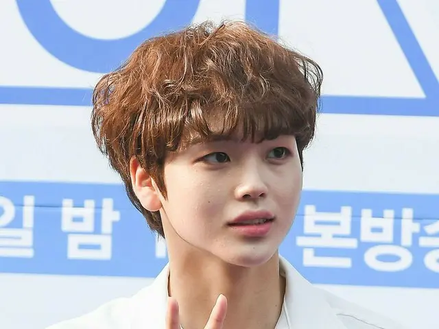 “Now 4th” Song Hyun Jun Trainee, arrived to work completed. . PRODUCE X 101 Blue
